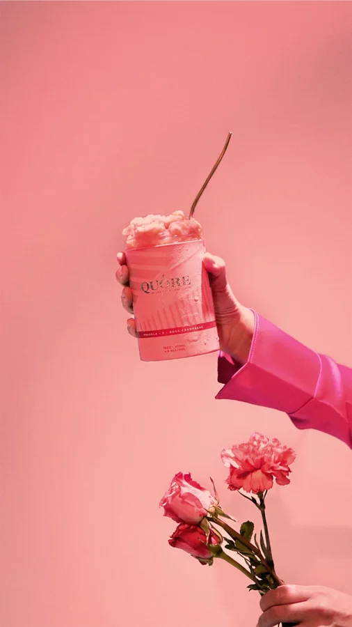 Quore Gelato — with spirits
